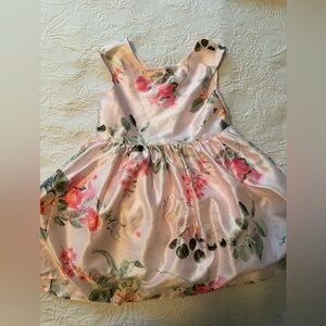 Pippa & Julie Pink Floral Dress 2T Easter spring nwt